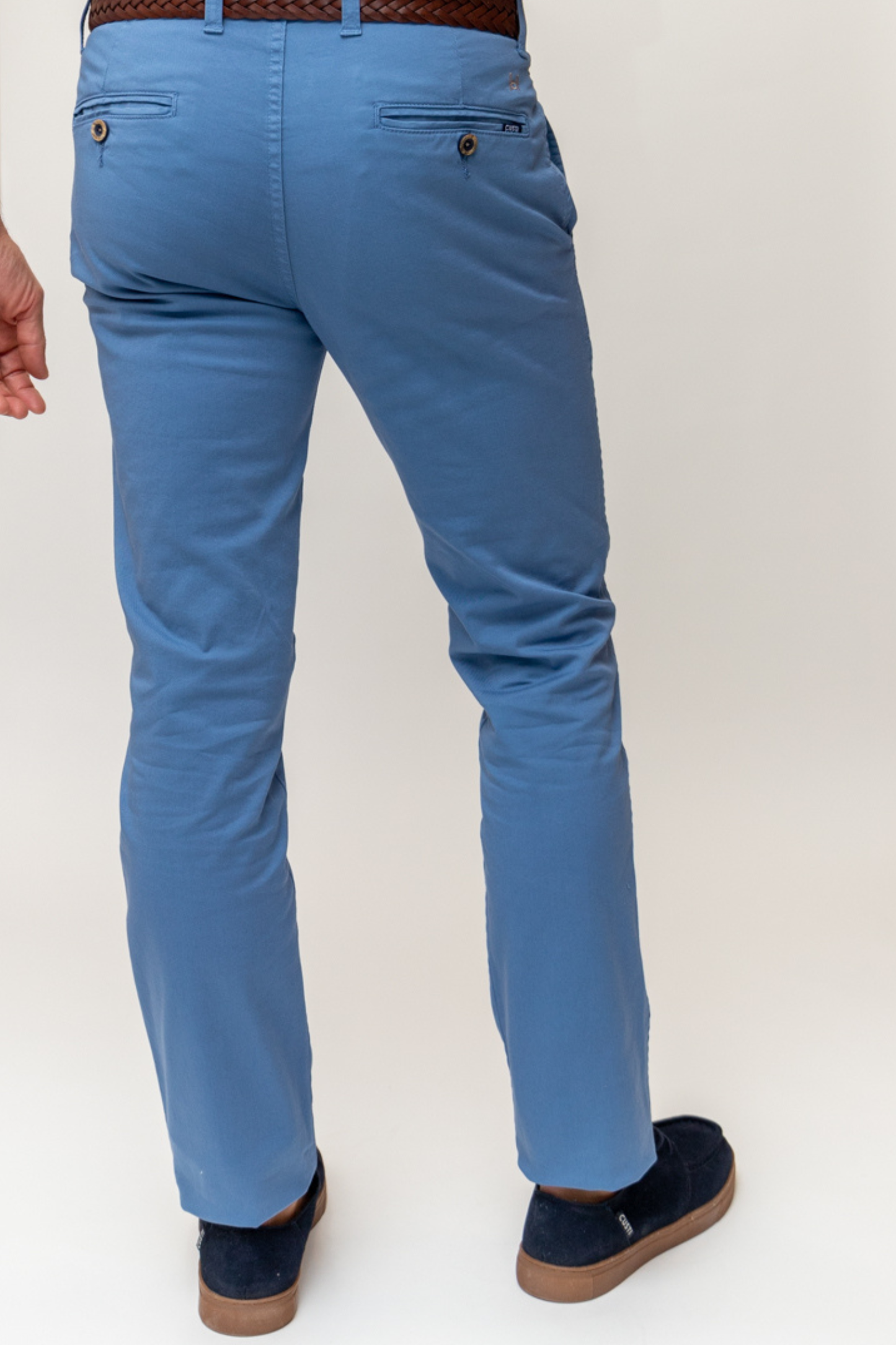 Pantalón Chino Elástico Azul Indigo | Jesulín