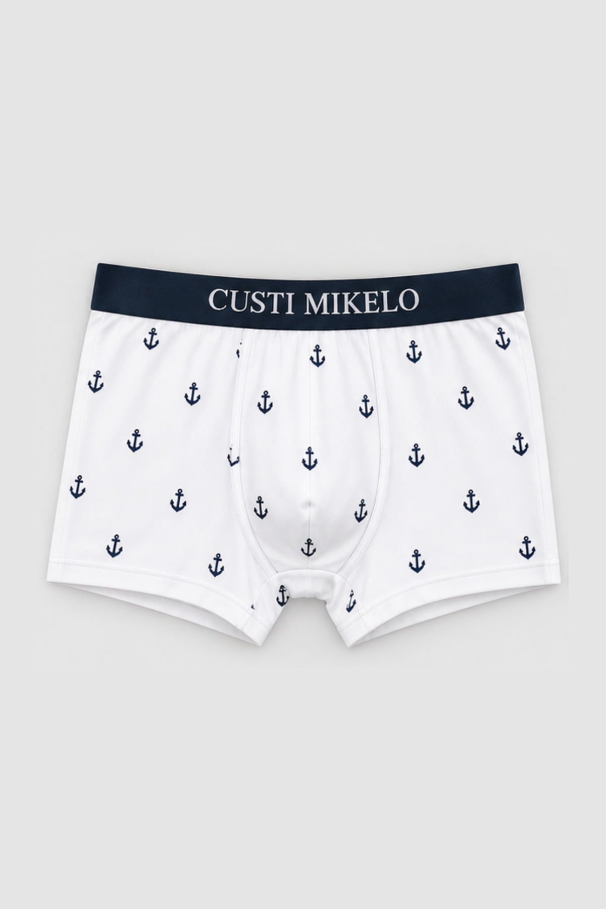 Boxer Anclas Blanco