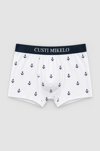 Boxer Anclas Blanco