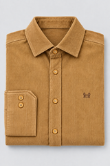 Camisa micropana camel