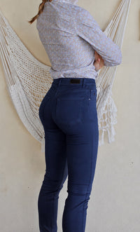 Pantalón Chica 5 Bolsillos Azul Marino