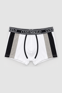 Boxer Tricolor Blanco