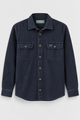 Sobrecamisa Garment Dyed Azul Marino | Zaragoza