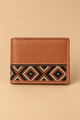 Cartera Marrón Tejido Étnico | Chocolate