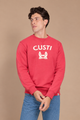 Sudadera Custi Cangrejito Burdeos