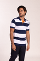 Polo Rayas Azul Marino | Monaco
