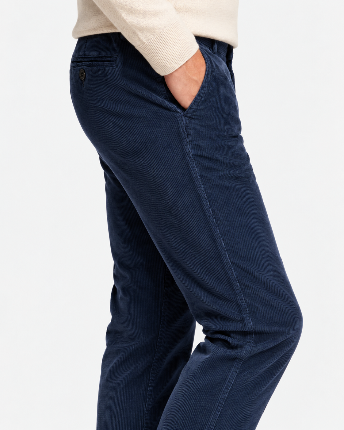 Pantalón Pana Azul Marino