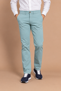 Pantalon chino stretch aigue-marine | Jesulín