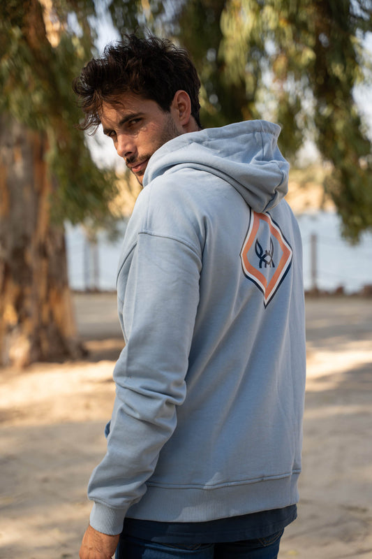 Sudadera Rombo Celeste | Tailandia