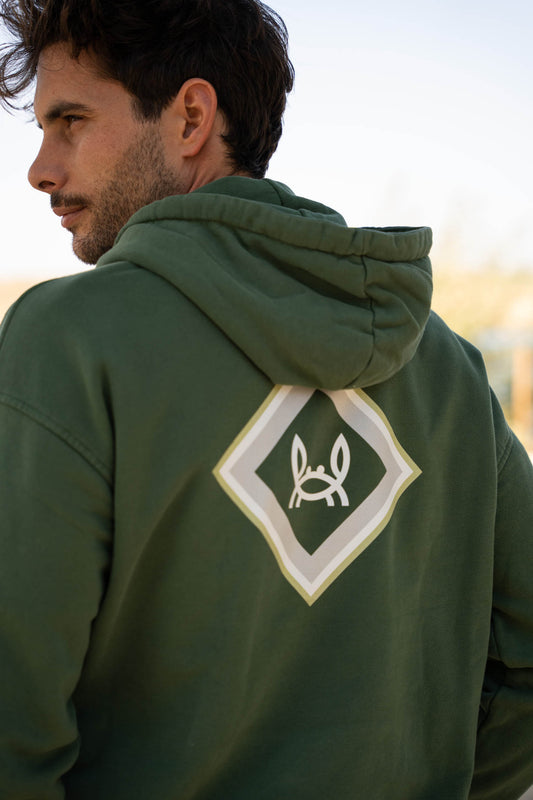 Sudadera Rombo Verde | Tailandia