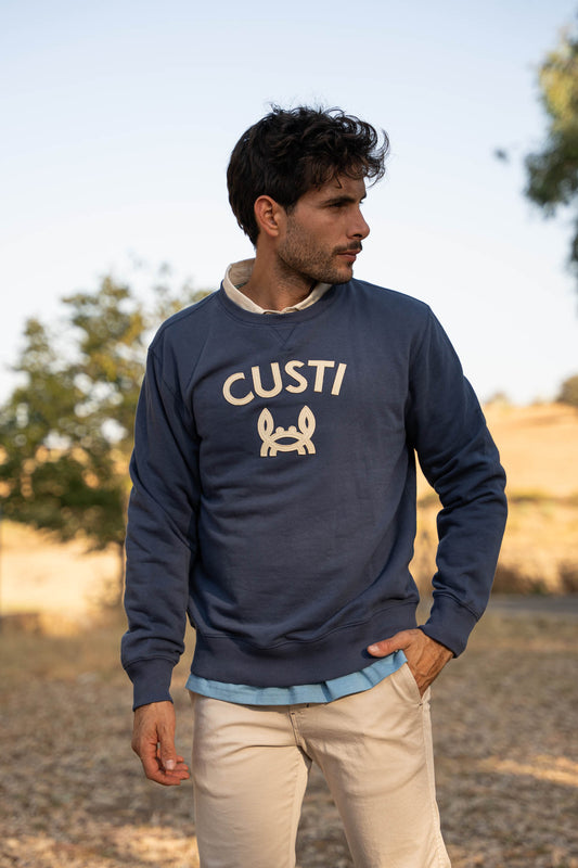 Sudadera Custi Cangrejito Marino