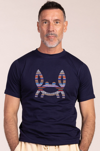 Camiseta Étnica Marino