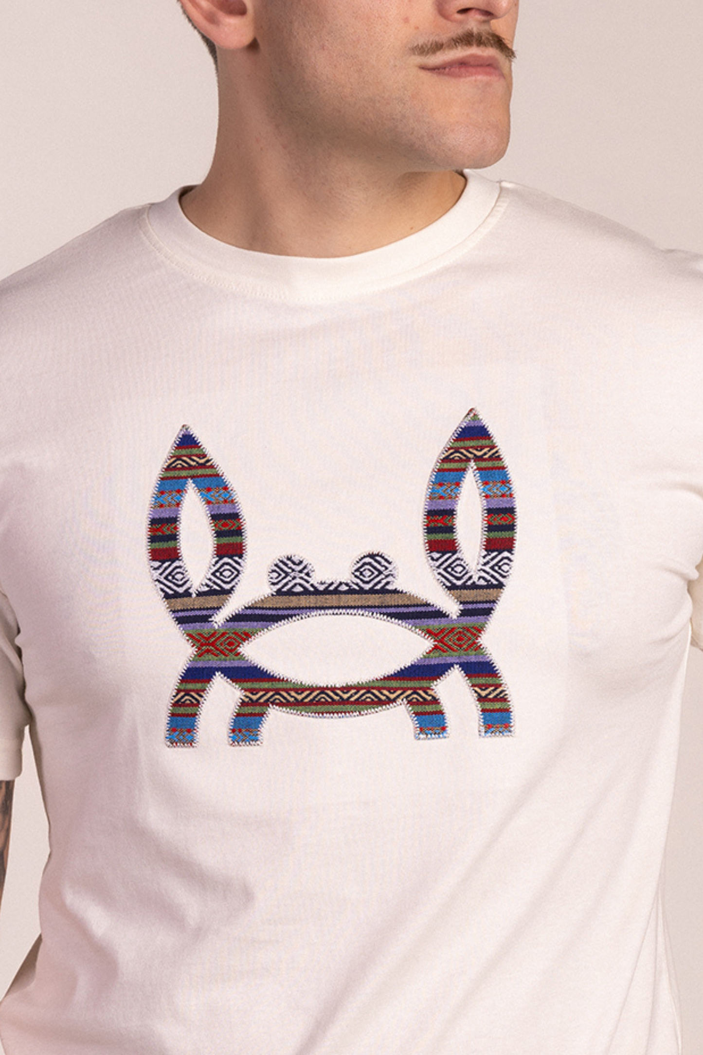 Camiseta Étnica Blanca