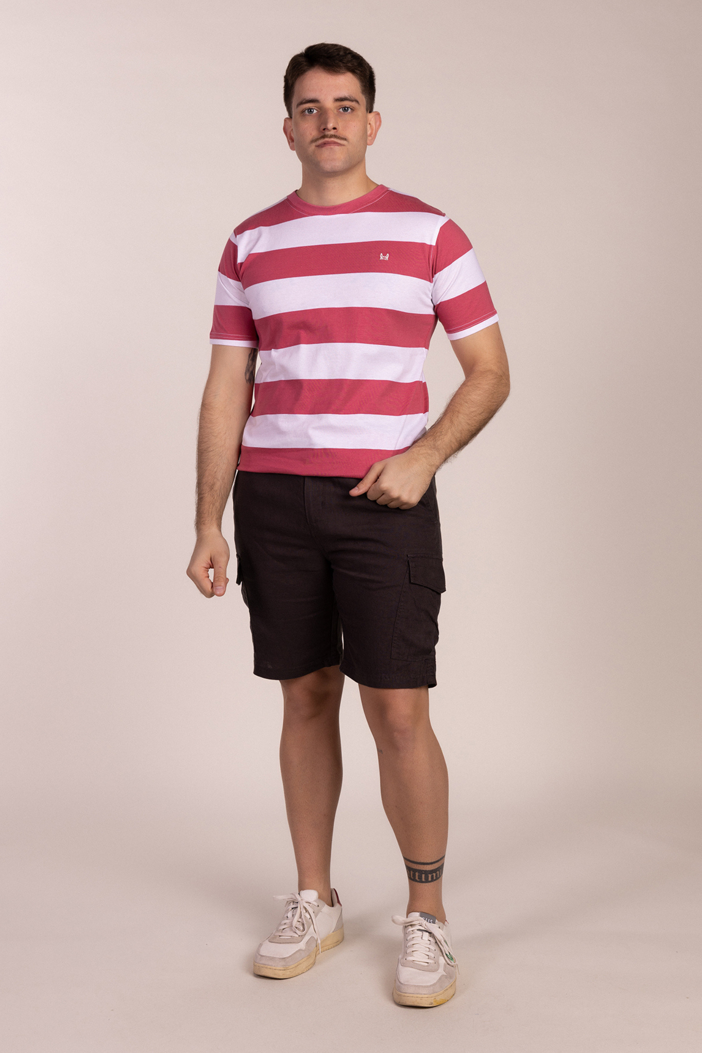Camiseta Rayas Cereza | Monaco