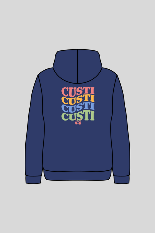 Sudadera Capucha Marino | Paris