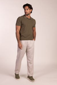 Polo Punto Estructura Oliva | Verona