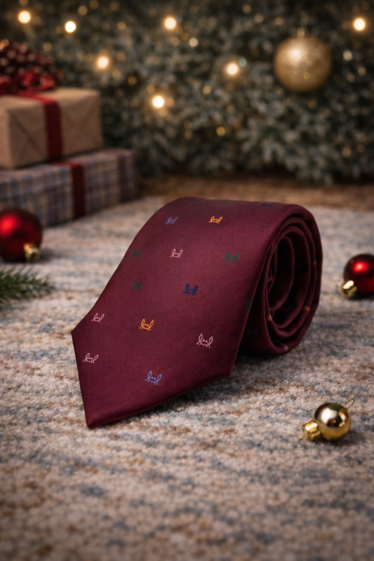 Corbata Granate Cangrejitos