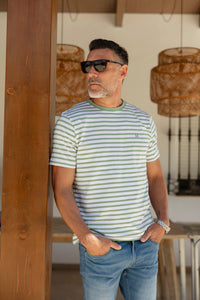 Camiseta Rayas Verde | Marsella