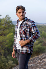 Sobrecamisa Franela Gris | Soria