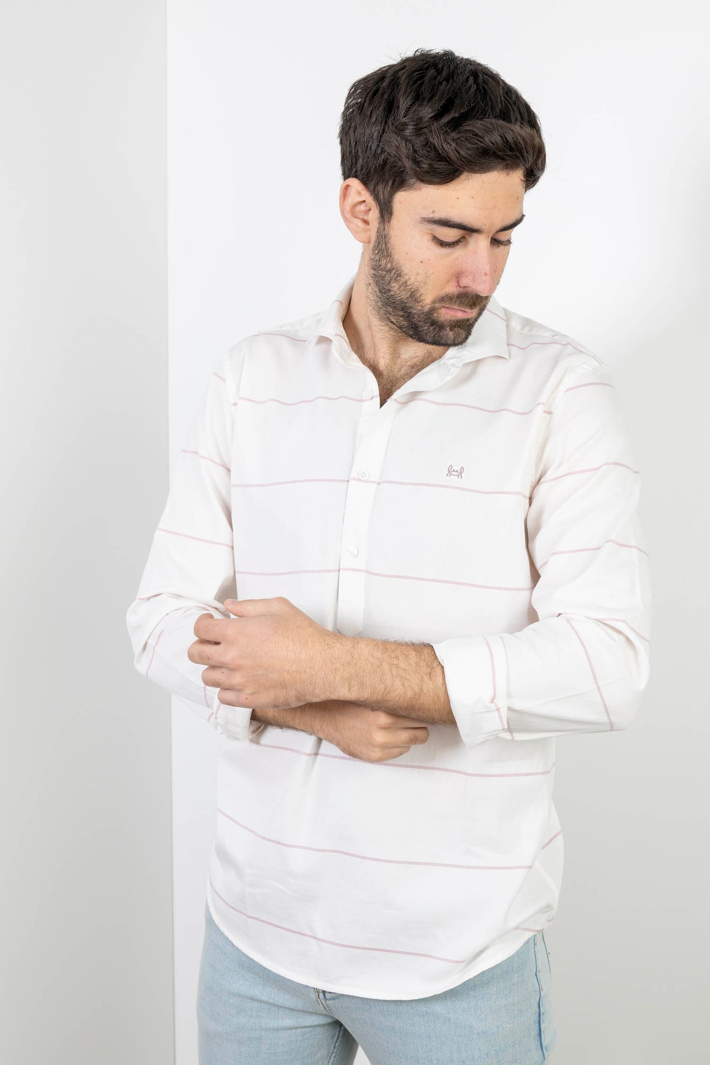 Polera Rayas Rosa | Palermo