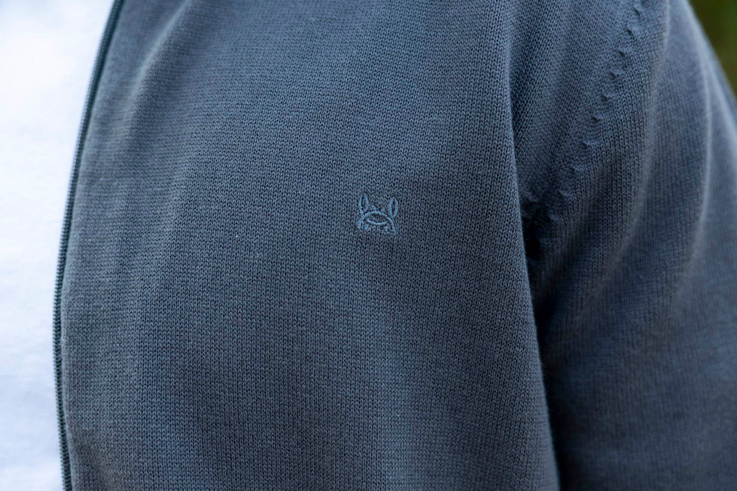 Rebeca Cremallera Gris