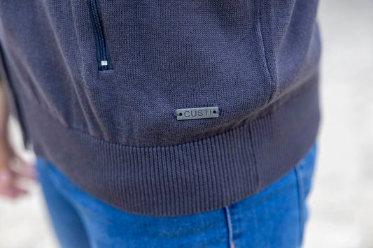 Rebeca Cremallera Gris