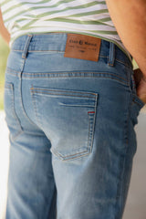 Pantalón Vaquero Elástico Slim Fit Break | Curro