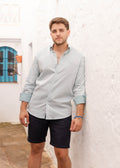 Camisa Lyocell Verde | Aguadulce