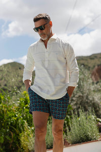 Polera Rayas Azul | Palermo