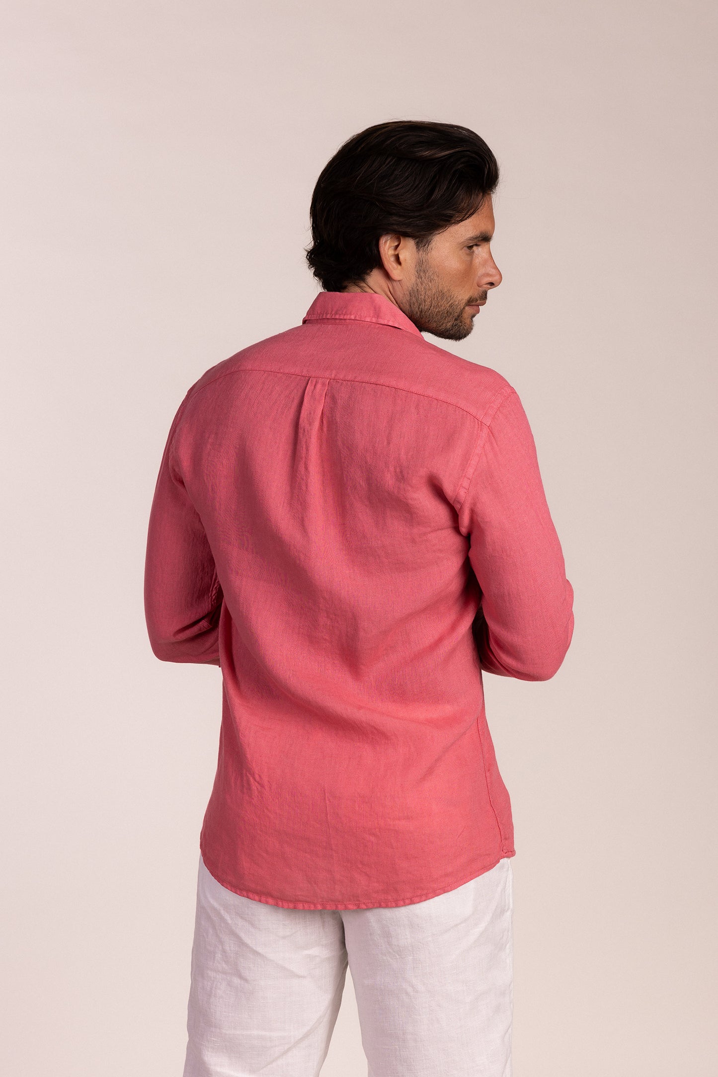 Camisa Lino Chicle | Lanzarote