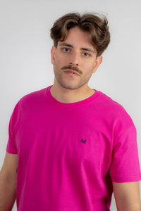 Camiseta Básica Fucsia