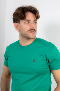 Camiseta Básica Verde Billar
