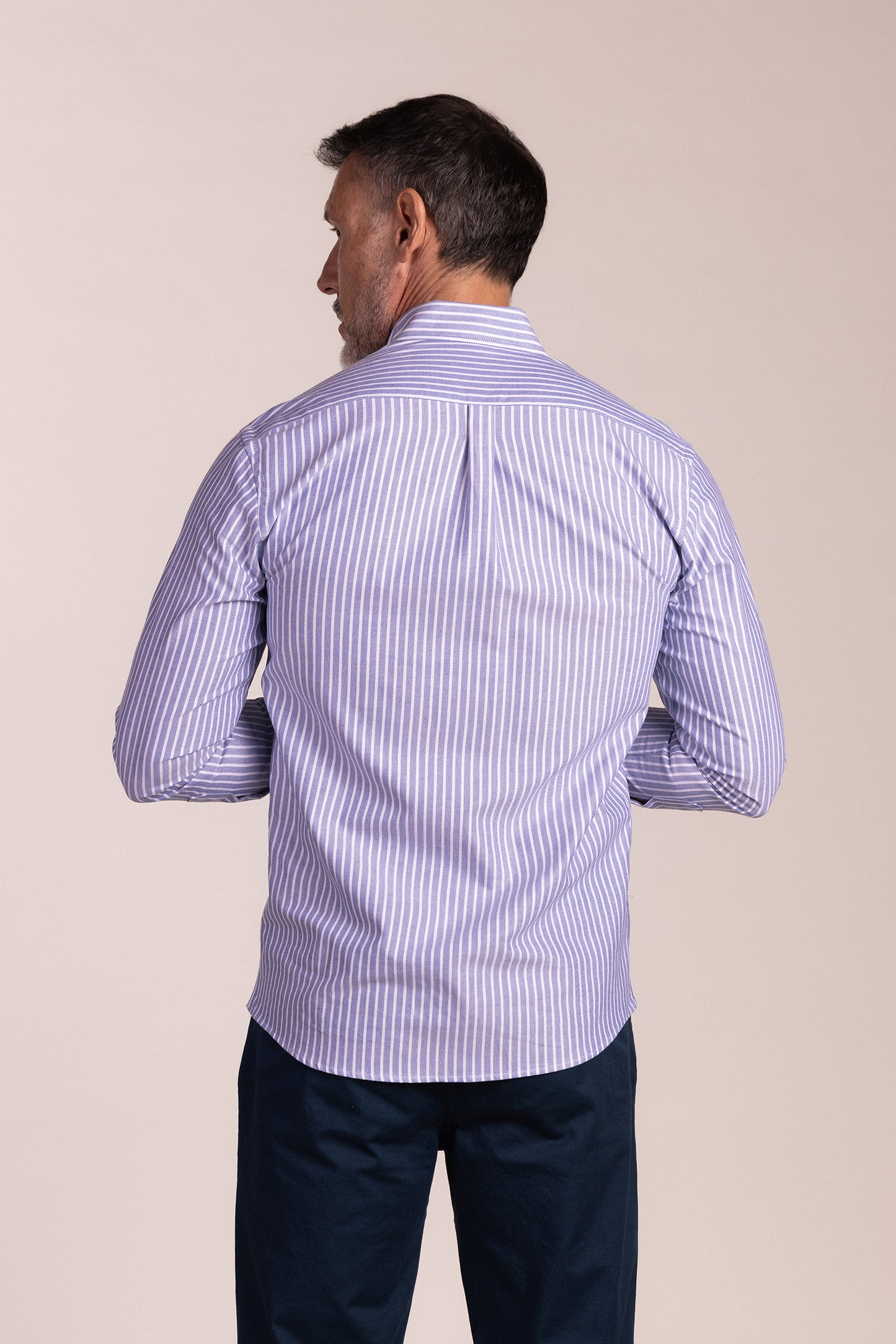 Camisa Rayas Oxford Azul | Sevilla