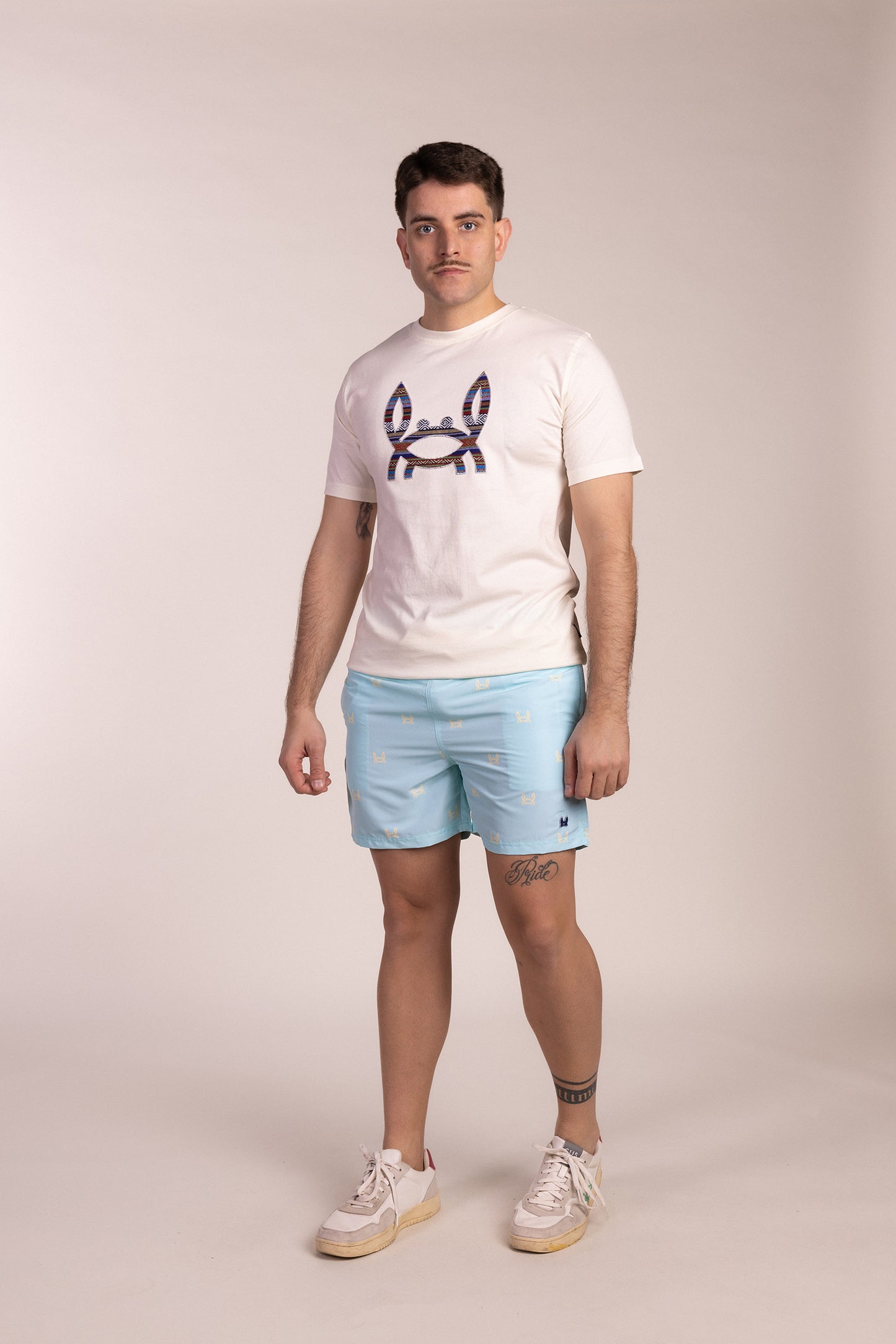 Camiseta Étnica Blanca