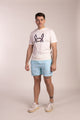 Camiseta Étnica Blanca