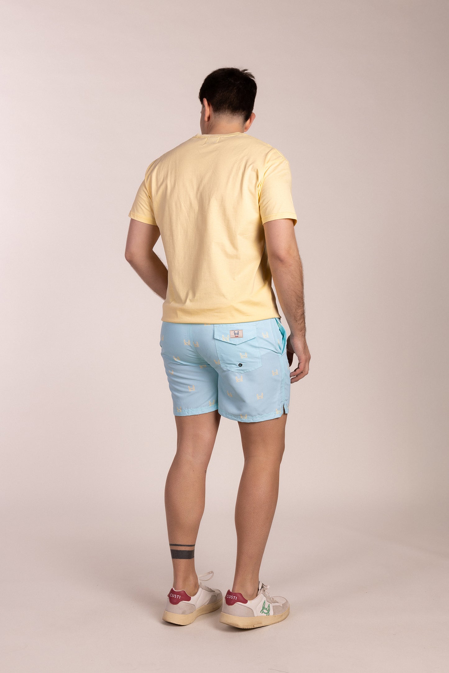 Camiseta Básica Manga Corta Vainilla