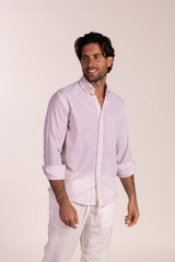 Camisa Lino Raya Beige | Ubrique