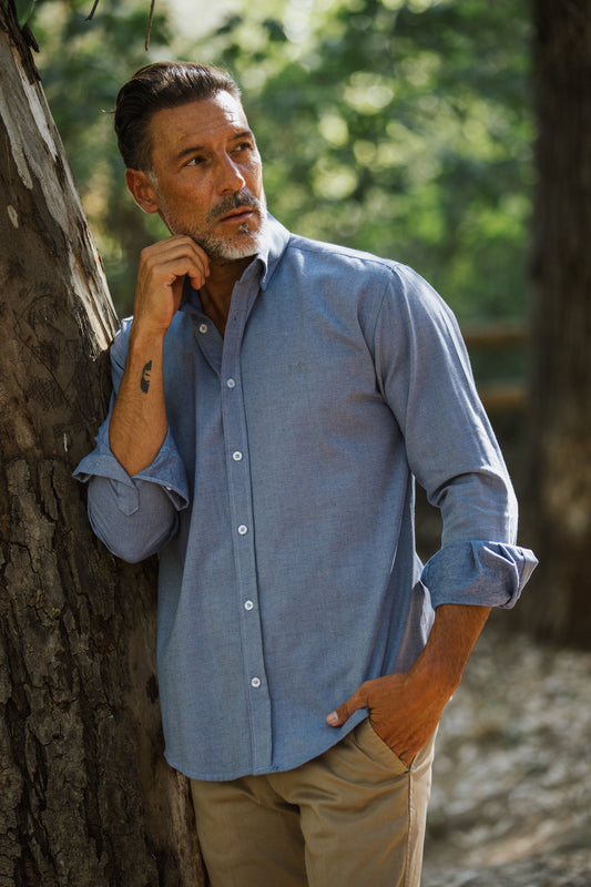 Camisa Estructura Azul | Pinto