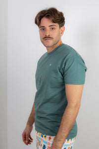 Camiseta Básica Verde Césped