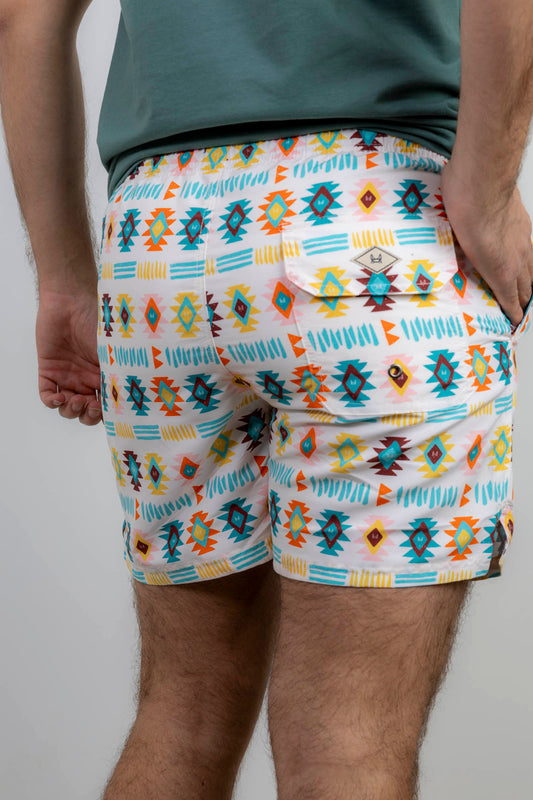 Bañador Étnico Beige