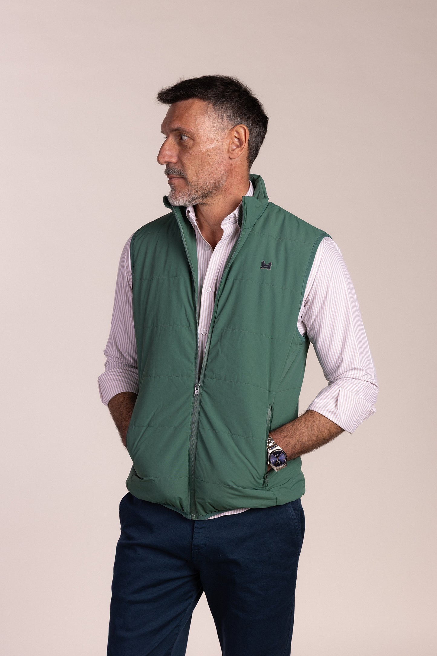 Chaleco Técnico Verde | Alpes