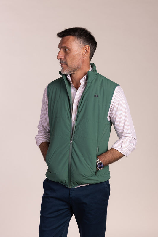 Chaleco Técnico Verde | Alpes