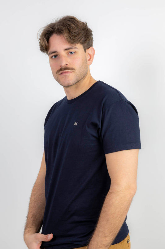 Camiseta Básica Azul Marino