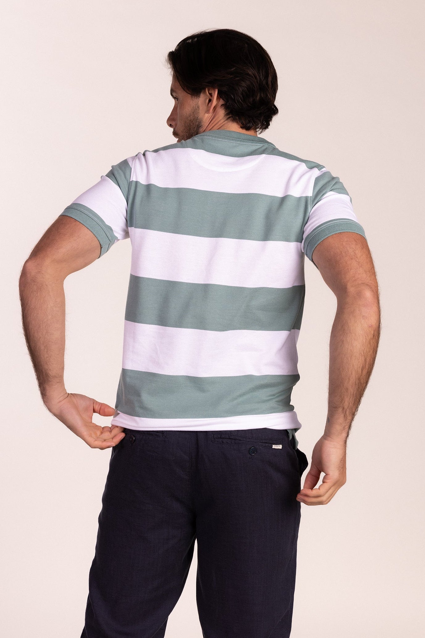 Pantalón Lino Azul Marino | Ibiza