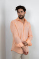 Camisa Lino Naranja | Ibiza