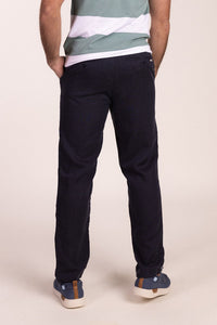 Pantalón Lino Azul Marino | Ibiza