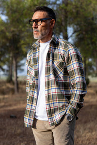 Sobrecamisa Franela Kaki | Ponferrada