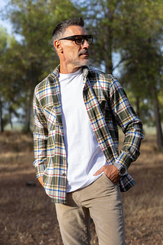 Sobrecamisa Franela Kaki | Ponferrada