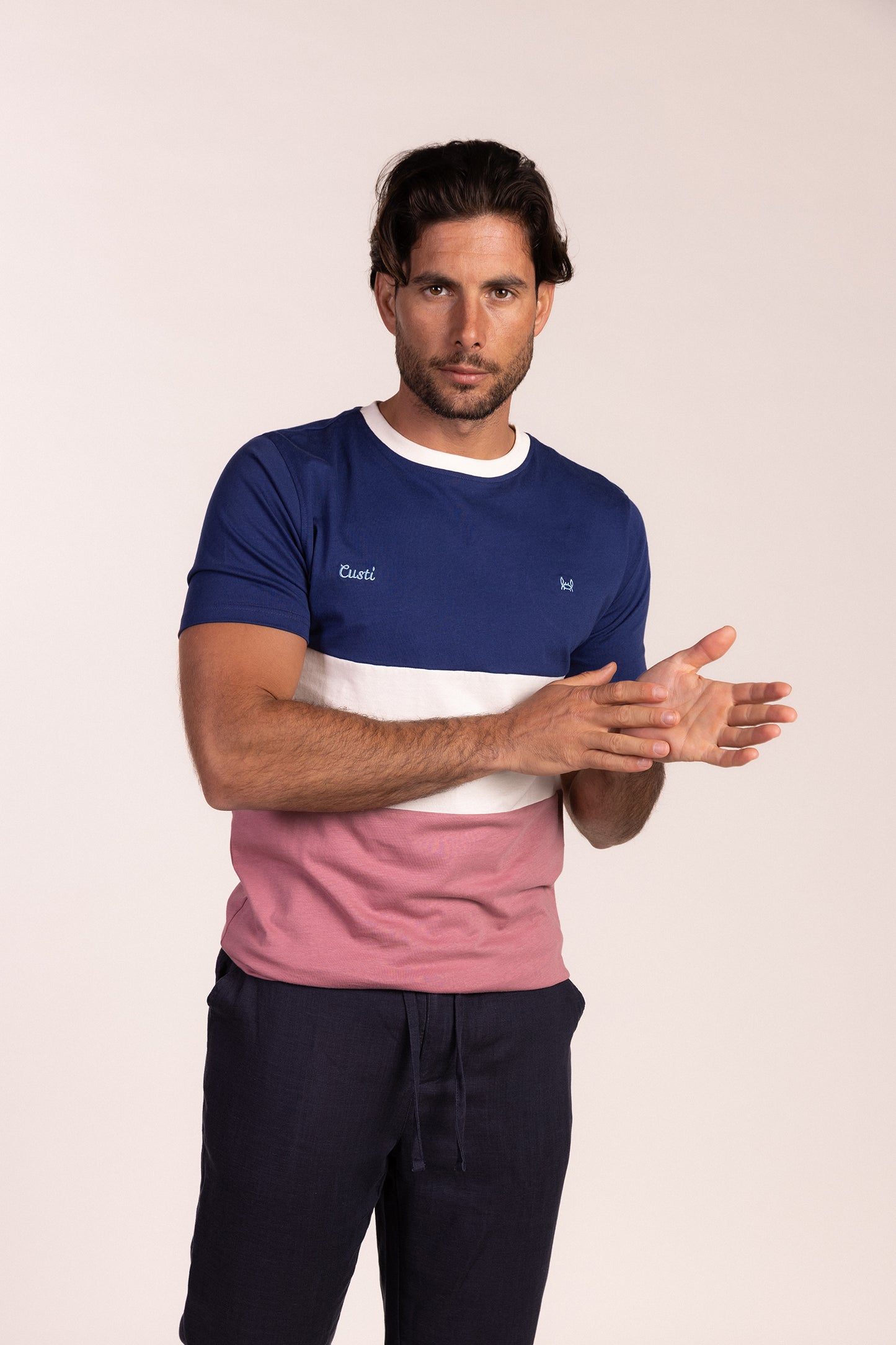 Camiseta Tricolor Burdeos | Lyon