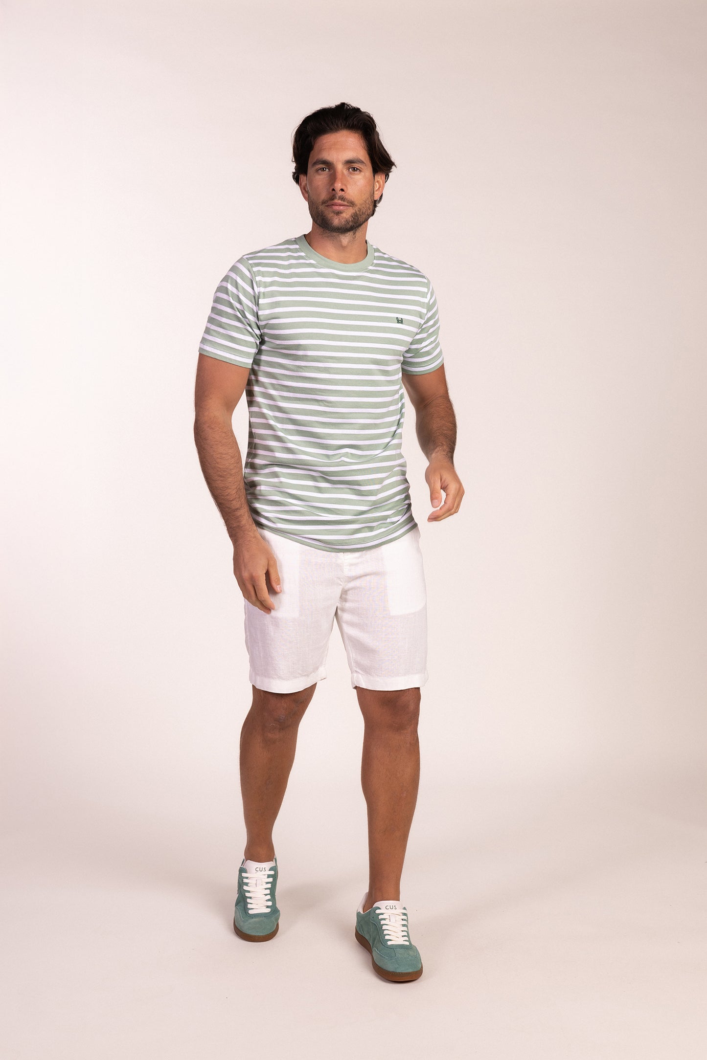 Camiseta Rayas Verde | Marsella